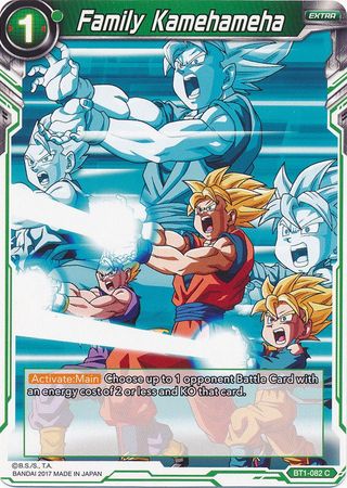 Family Kamehameha [BT1-082] | Black Swamp Games