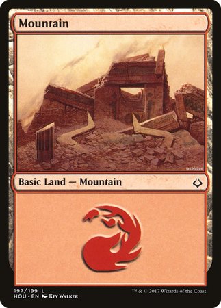 Mountain (197) [Hour of Devastation] | Black Swamp Games