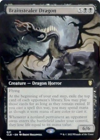 Brainstealer Dragon (Extended Art) [Commander Legends: Battle for Baldur's Gate] | Black Swamp Games