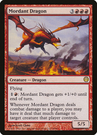 Mordant Dragon [Duel Decks: Knights vs. Dragons] | Black Swamp Games