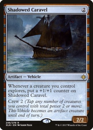 Shadowed Caravel [Ixalan] | Black Swamp Games