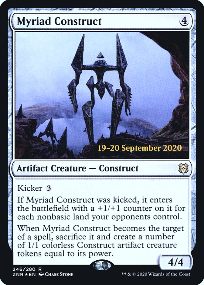 Myriad Construct  [Zendikar Rising Prerelease Promos] | Black Swamp Games