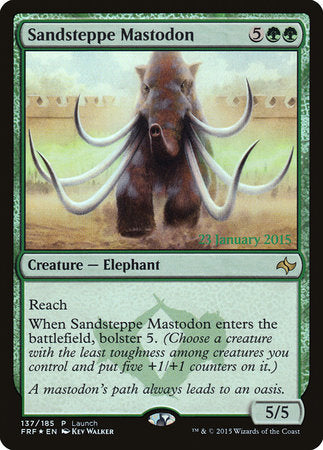 Sandsteppe Mastodon [Fate Reforged Promos] | Black Swamp Games