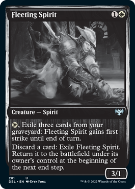 Fleeting Spirit [Innistrad: Double Feature] | Black Swamp Games