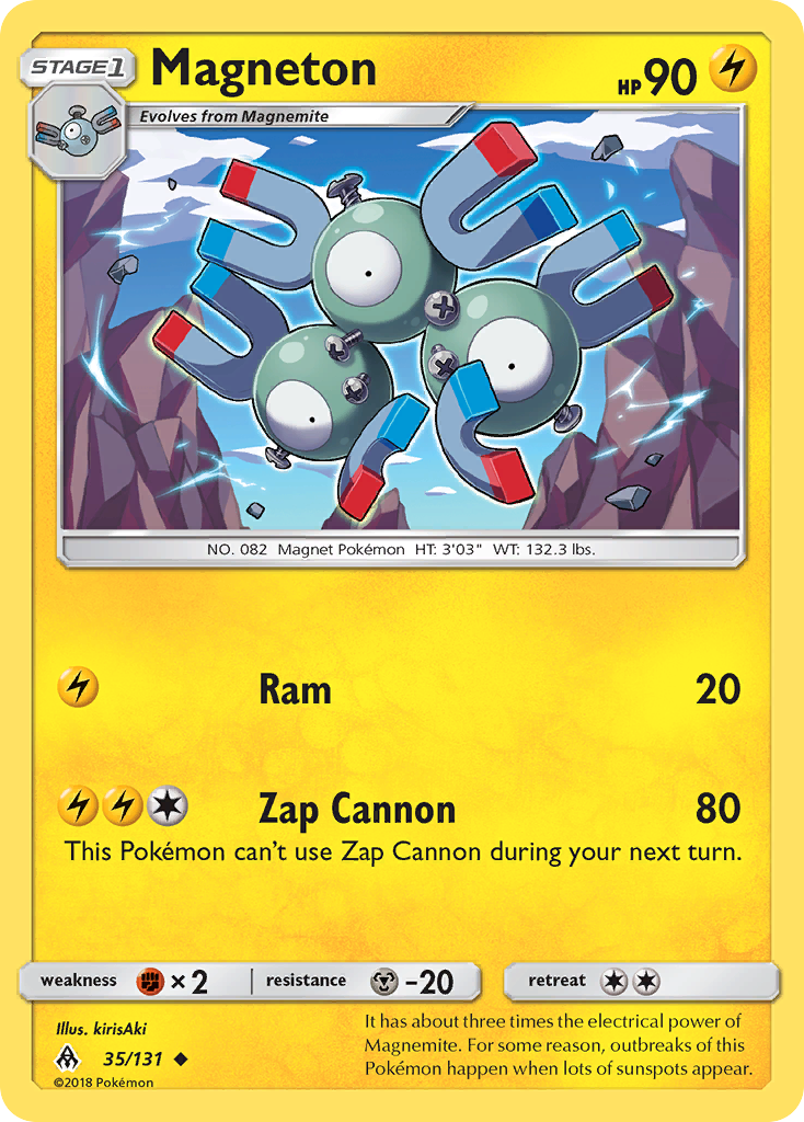 Magneton (35/131) [Sun & Moon: Forbidden Light] | Black Swamp Games