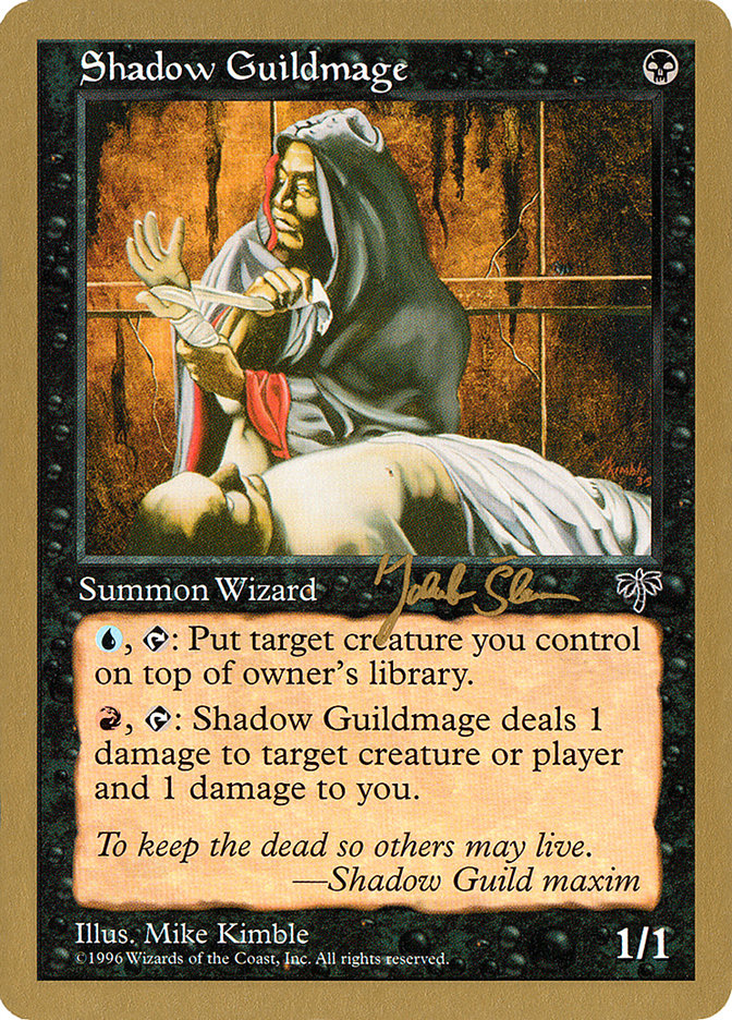 Shadow Guildmage (Jakub Slemr) [World Championship Decks 1997] | Black Swamp Games