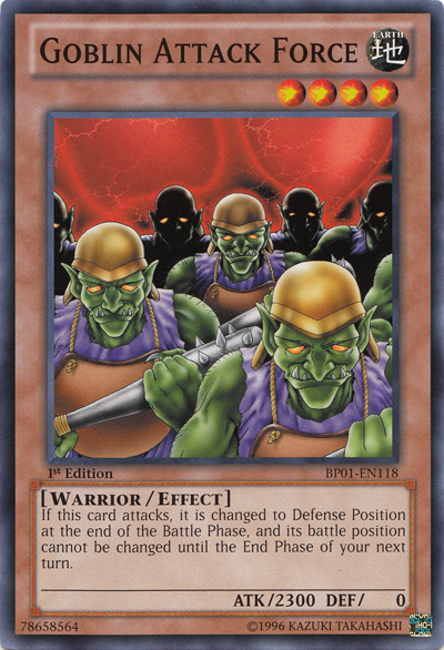 Goblin Attack Force [BP01-EN118] Common | Black Swamp Games