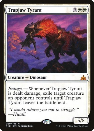 Trapjaw Tyrant [Rivals of Ixalan] | Black Swamp Games