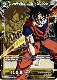 Dependable Dynasty Son Goku [BT4-078] | Black Swamp Games