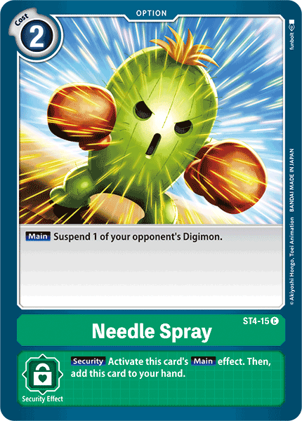 Needle Spray [ST4-15] [Starter Deck: Giga Green] | Black Swamp Games