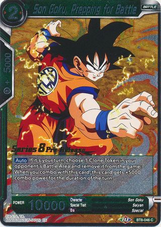 Son Goku, Prepping for Battle [BT8-046_PR] | Black Swamp Games