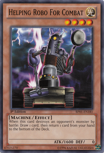 Helping Robo for Combat [BP01-EN181] Common | Black Swamp Games