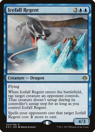 Icefall Regent [Archenemy: Nicol Bolas] | Black Swamp Games