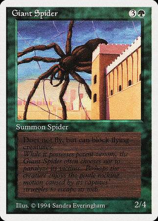 Giant Spider [Summer Magic / Edgar] | Black Swamp Games