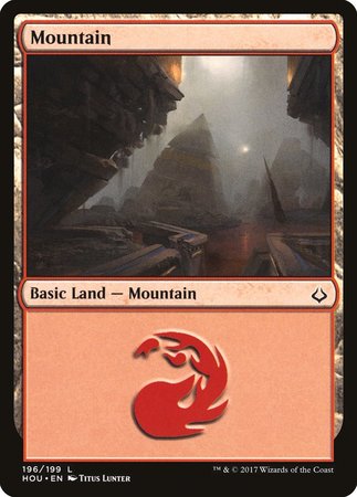 Mountain (196) [Hour of Devastation] | Black Swamp Games