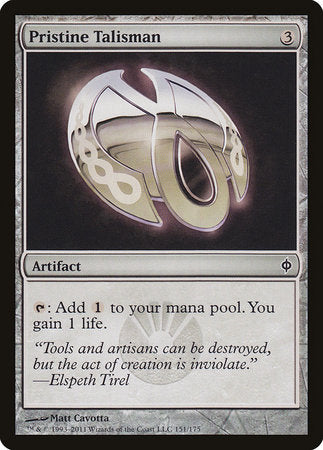 Pristine Talisman [New Phyrexia] | Black Swamp Games