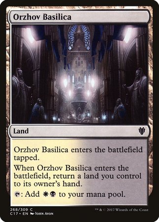 Orzhov Basilica [Commander 2017] | Black Swamp Games