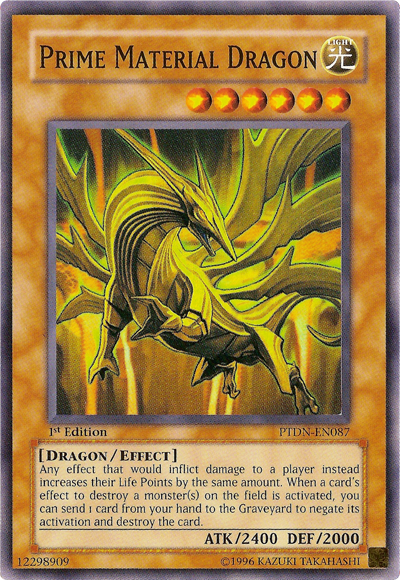 Prime Material Dragon [PTDN-EN087] Super Rare | Black Swamp Games