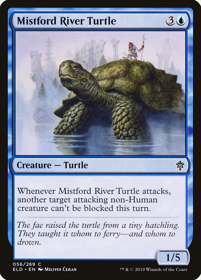 Mistford River Turtle [Throne of Eldraine] | Black Swamp Games