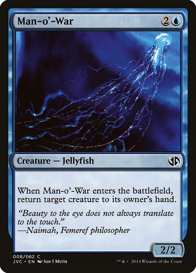 Man-o'-War [Duel Decks Anthology] | Black Swamp Games
