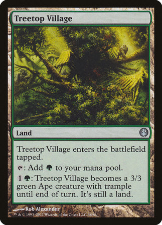 Treetop Village [Duel Decks: Knights vs. Dragons] | Black Swamp Games