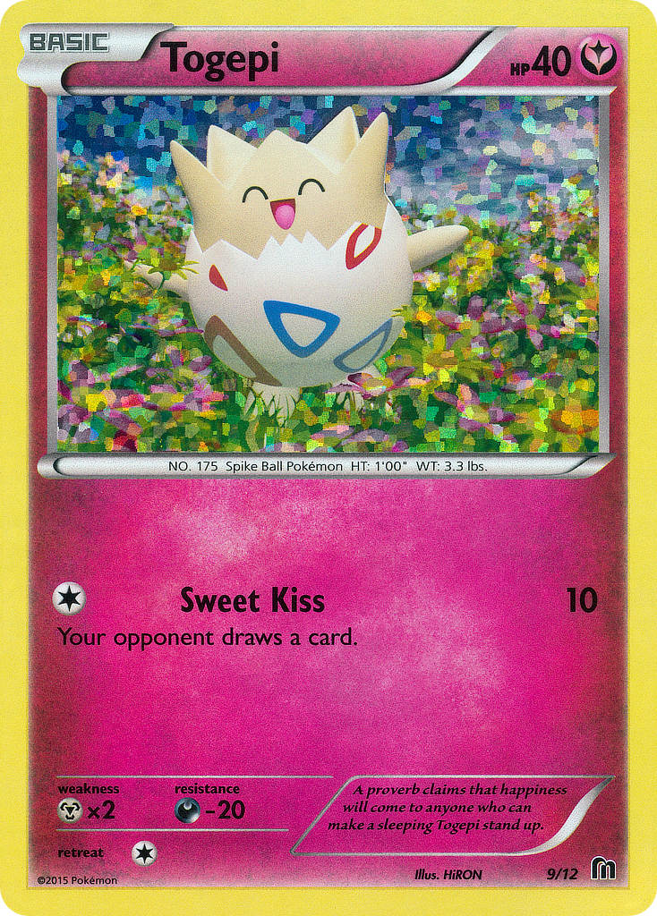 Togepi (9/12) [McDonald's Promos: 2016 Collection] | Black Swamp Games