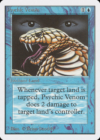 Psychic Venom [Unlimited Edition] | Black Swamp Games