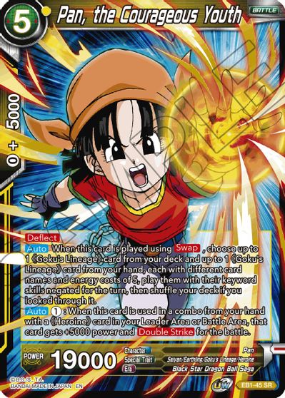 Pan, the Courageous Youth (EB1-045) [Battle Evolution Booster] | Black Swamp Games