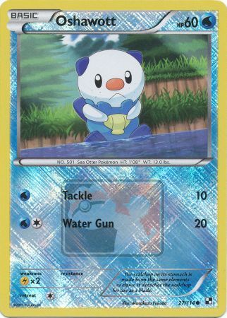 Oshawott (27/114) (League Promo) [Black & White: Base Set] | Black Swamp Games