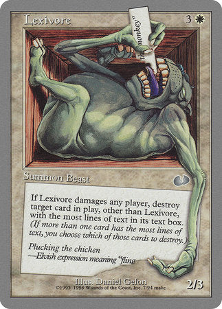 Lexivore [Unglued] | Black Swamp Games