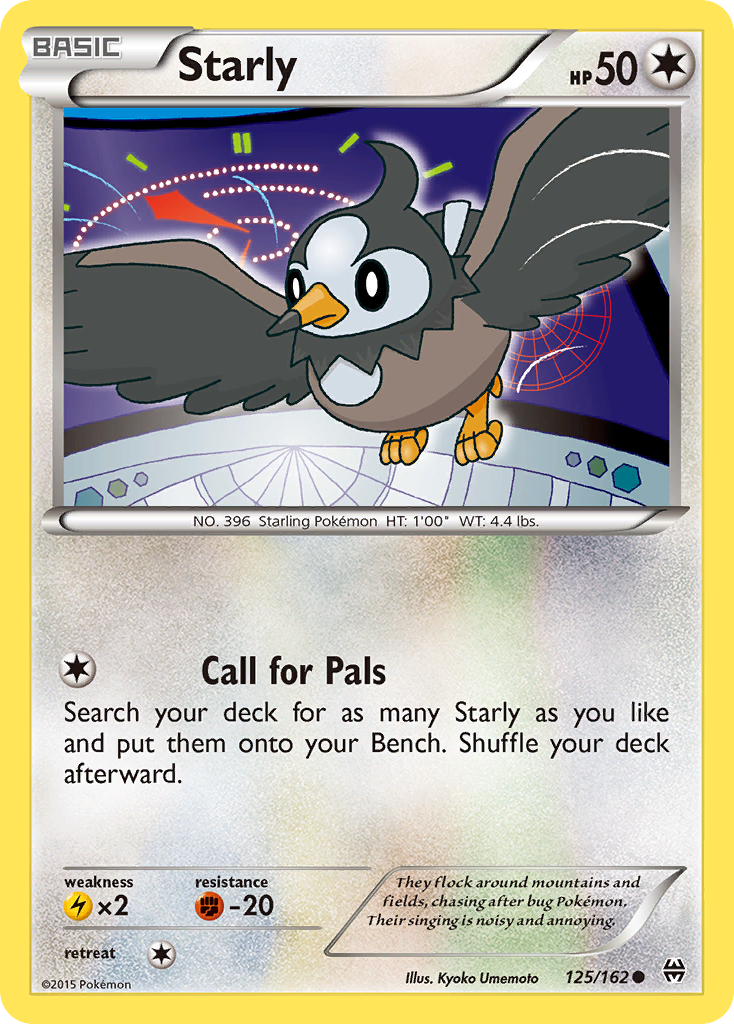 Starly (125/162) [XY: BREAKthrough] | Black Swamp Games