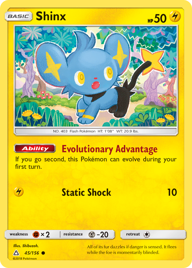 Shinx (45/156) [Sun & Moon: Ultra Prism] | Black Swamp Games