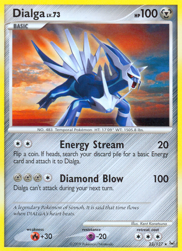 Dialga (23/127) [Platinum: Base Set] | Black Swamp Games