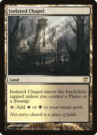 Isolated Chapel [Innistrad] | Black Swamp Games