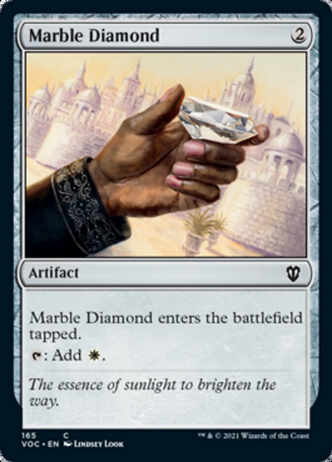 Marble Diamond [Innistrad: Crimson Vow Commander] | Black Swamp Games