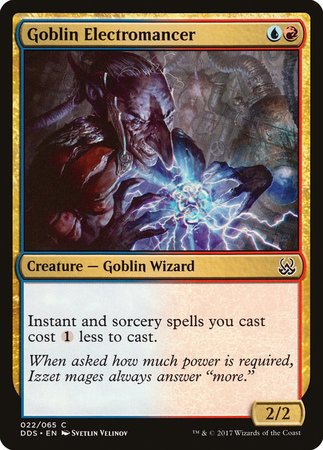 Goblin Electromancer [Duel Decks: Mind vs. Might] | Black Swamp Games