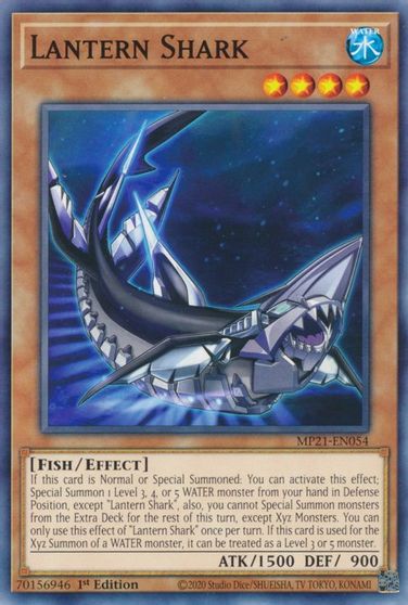 Lantern Shark [MP21-EN054] Common | Black Swamp Games