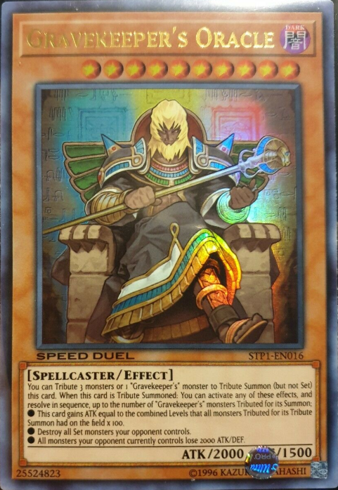 Gravekeeper's Oracle [STP1-EN016] Ultra Rare | Black Swamp Games