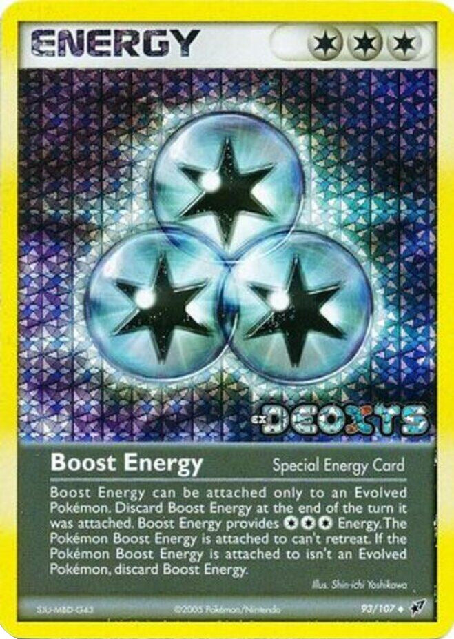 Boost Energy (93/107) (Stamped) [EX: Deoxys] | Black Swamp Games