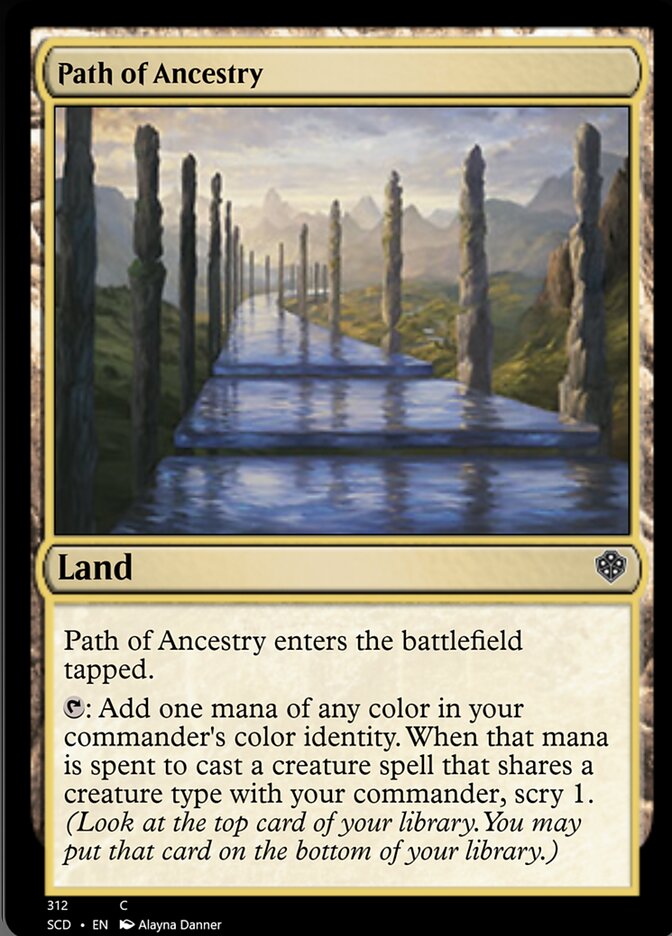 Path of Ancestry [Starter Commander Decks] | Black Swamp Games