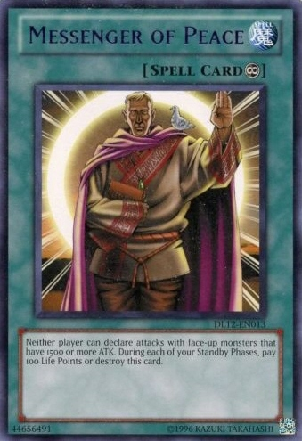 Messenger of Peace (Purple) [DL12-EN013] Rare | Black Swamp Games