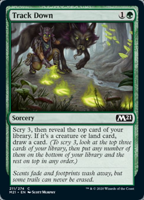 Track Down [Core Set 2021] | Black Swamp Games