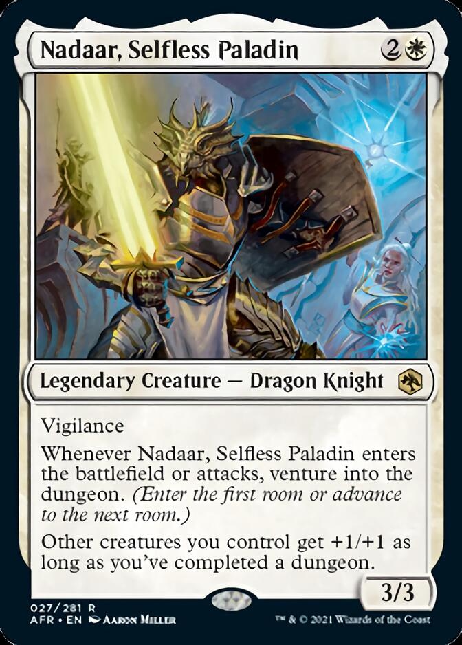 Nadaar, Selfless Paladin [Dungeons & Dragons: Adventures in the Forgotten Realms] | Black Swamp Games