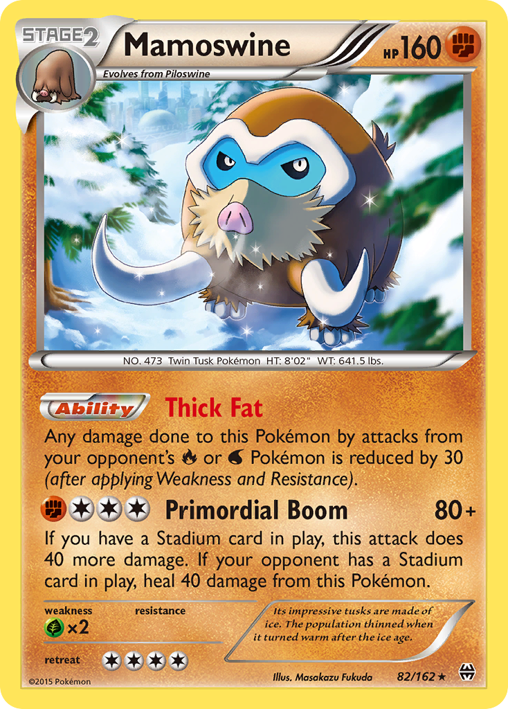 Mamoswine (82/162) [XY: BREAKthrough] | Black Swamp Games