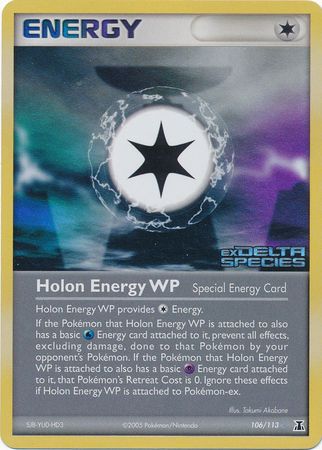 Holon Energy WP (106/113) (Stamped) [EX: Delta Species] | Black Swamp Games