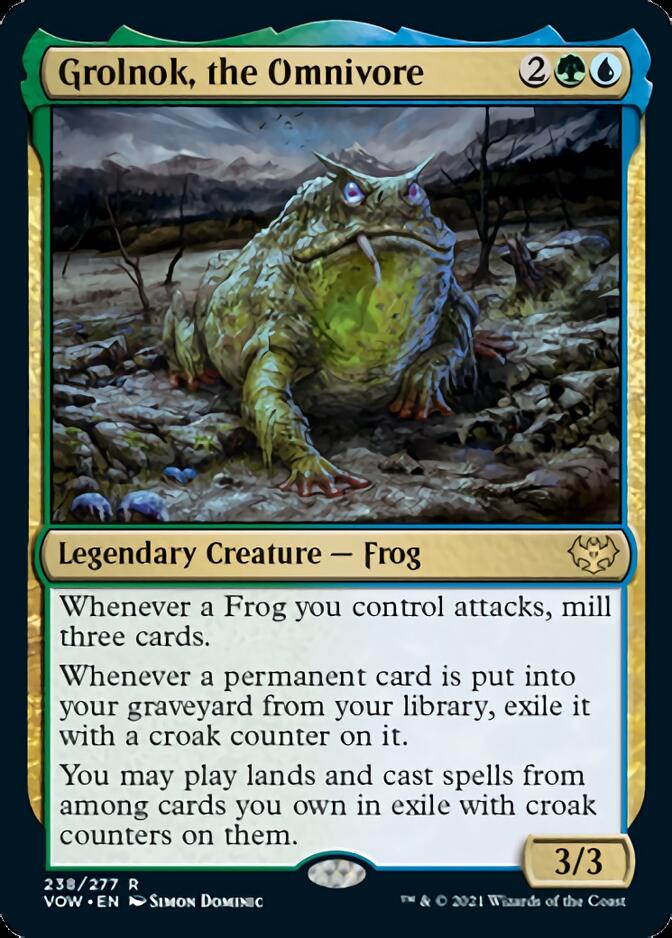 Grolnok, the Omnivore [Innistrad: Crimson Vow] | Black Swamp Games