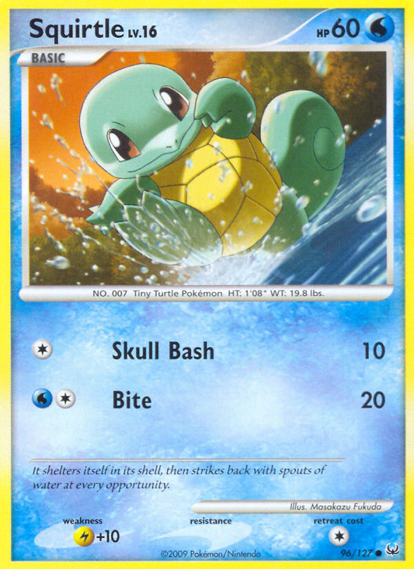 Squirtle (96/127) [Platinum: Base Set] | Black Swamp Games