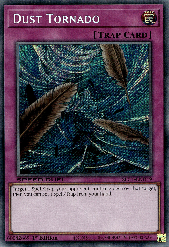 Dust Tornado [SBC1-END19] Secret Rare | Black Swamp Games