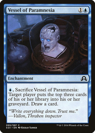 Vessel of Paramnesia [Shadows over Innistrad] | Black Swamp Games