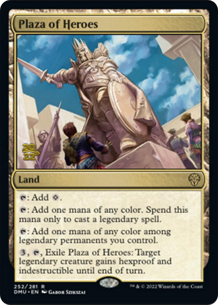 Plaza of Heroes [Dominaria United Prerelease Promos] | Black Swamp Games